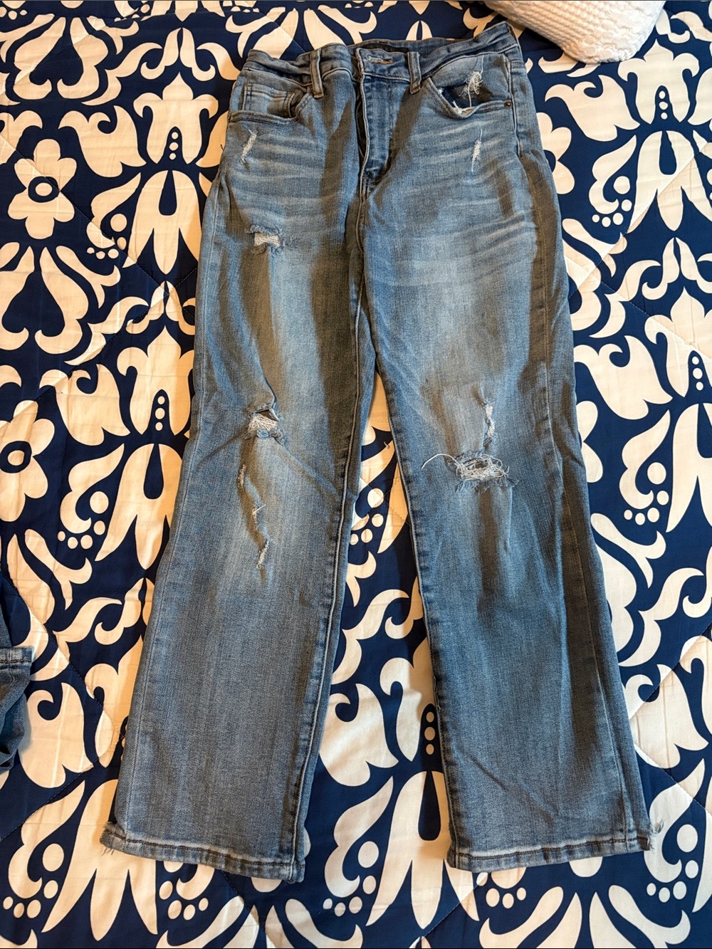 Women’s Risen Straight Leg Jeans Size 29